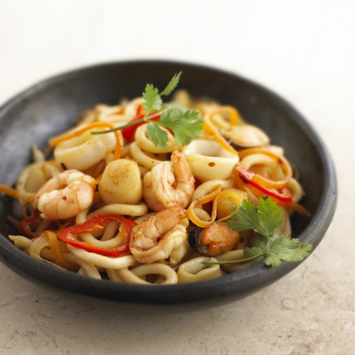 Sweet Chilli Seafood Udon