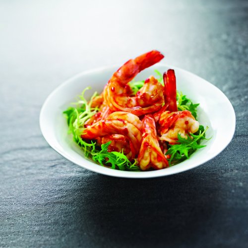 Stir-fried Chilli Garlic Prawns